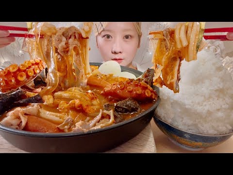 ASMR Mala Tang【Mukbang/ Eating Sounds】【English subtitles】