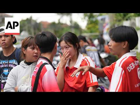 Student shoots multiple people at a high school in Thailand, authorities say