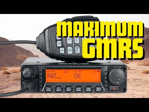 Power Packed Mobile GMRS Radio