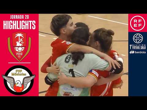 Resumen #PrimeraIberdrola Poio Pescamar - MRB Móstoles FSF J20 25/26 - Futsal RFEF