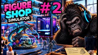 Figure Shop Simulator⁩ #2 - 🛒💰 Selbst arbeiten ist doof, dafür hat man Angestellte #TopArbeitgeber
