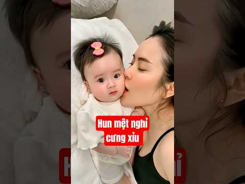 Hun mệt nghỉ (con gái Vũ Luân và Phương Lê)