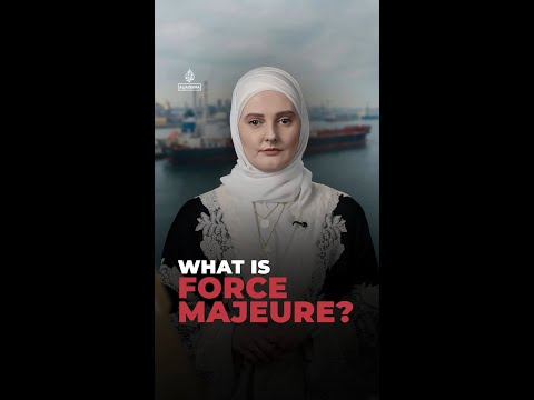 What is force majeure and why are some Gulf countries invoking it? | AJ#shorts