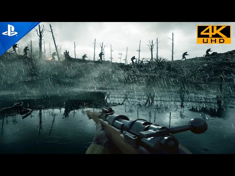 Mud & Blood - Battlefield 1 | PS5 4K 60FPS Immersive REALISTIC Ultra Graphics Gameplay