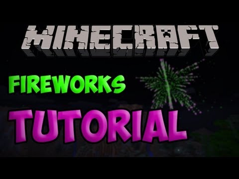 How to make custom fireworks minecraft - How to Make Fireworks in Mine