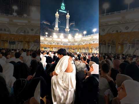 masha Allah bahoot khush hai ye baccha #mashallah #SUBHANALLAH #makkah #Ummah