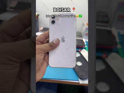 Iphone 11 Full Restoration ✅#mobilereparing #iphone11 #iphonedisplay #iphone11pro #iphone11promax