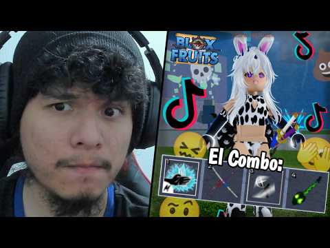 Probe Combos RANCIOS de Tik Tok 🥵 #11 (Blox Fruits)