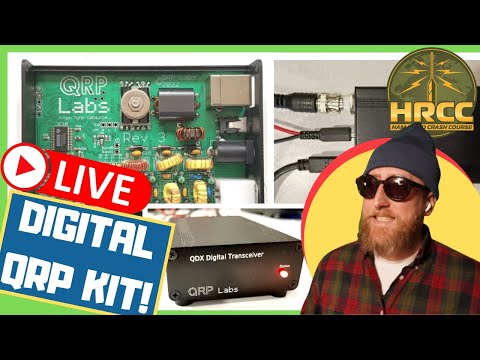 QRPLabs QDX Digital Ham Radio Kit Build and Use - How-To!