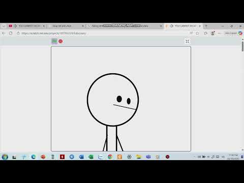 "YOU CANNOT ESCAPE WINDOWS 10" in Scratch