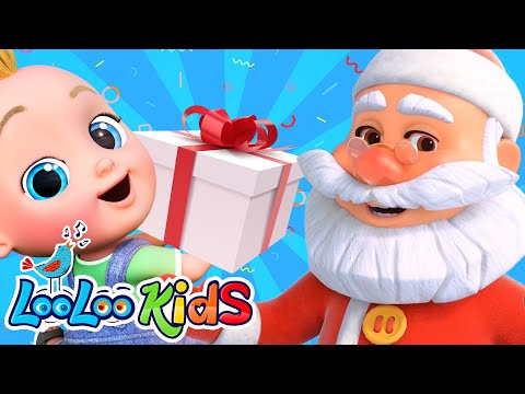 Santa Shark 🎅🦈 LooLoo Kids Christmas Songs 🎄 Fun Holiday Music and Nursery Rhymes for Kids