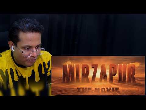 Mirzapur The Movie Trailer • Reaction
