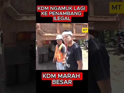 DEDI MULYADI NGAMUK LAGI KE GALIAN ILEGAL #kangdedimulyadi #shorts #kdm