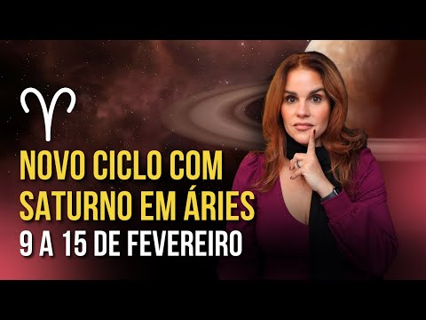 NOVO CICLO COM SATURNO EM ÁRIES | PREVISÕES SEMANAIS | MÁRCIA FERVIENZA