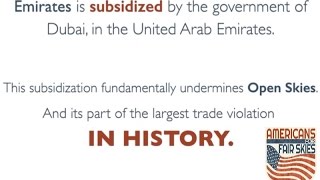 Emirates is Subsidized.