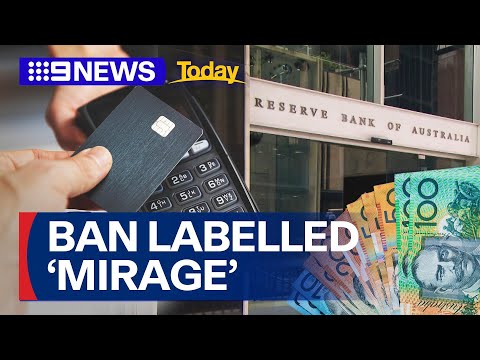 YouTube video thumbnail: RBA’s Card Surcharge ban Labelled ‘Mirage' by Small Business Owners