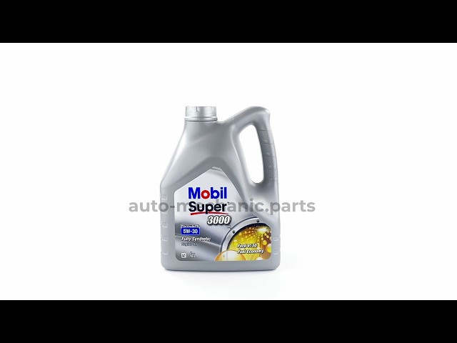 Моторна олива MOBIL Super 3000 X1 Formula FE 5W-30, 4 літри, відео - інтерент-магазин Auto-Mechanic