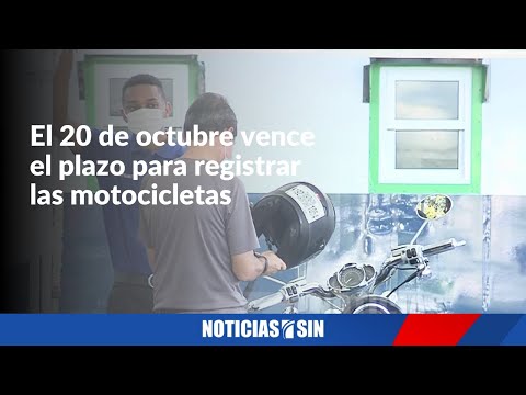 Pocos van a registrar sus motocicletas