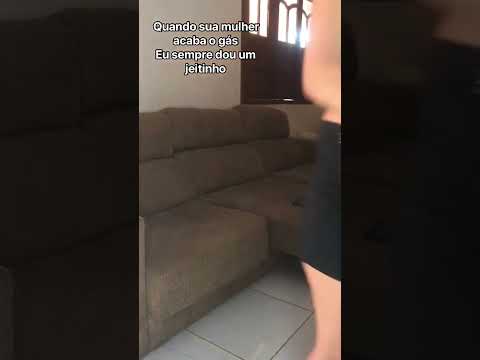 Quando acaba o gás eu sempre dou um jeitinho