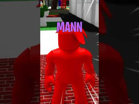 Roblox, aber ICH DARF NUR ROT BERÜHREN! #roblox #shorts