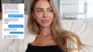 dating a narcissist and finding out I wasn’t the only one | vlog + story time