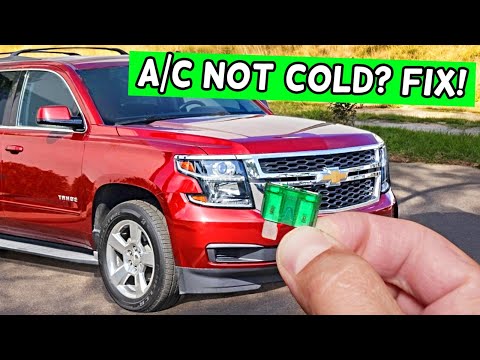 Why AC Air Conditioner Does Not Blow Cold Cool Air Chevrolet Tahoe Chevy Suburban 2014 2015 2016 201