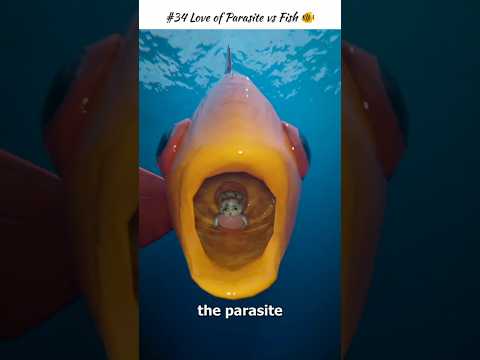 Love of Parasite Vs Fish ๐ #shorts
