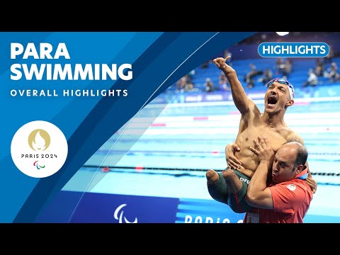 Para Swimming Highlights | Paris 2024 Paralympic Games ❤️💙💚