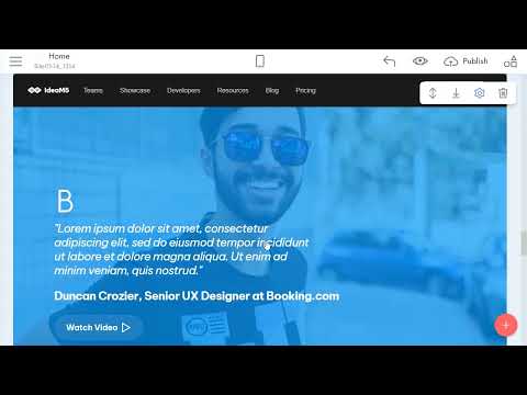 Mobirise Online Website Theme | IdeaM5