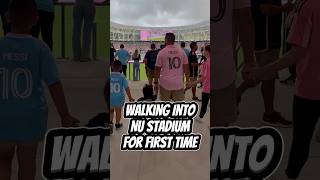 Inter Miami’s New Home, First Time Walking Into Nu Stadium #intermiami #messi