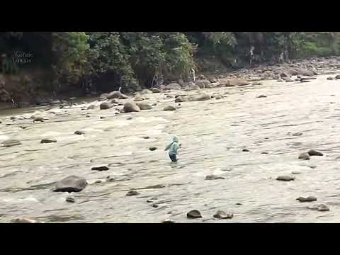 rekam momen yang bikin miris‼️saat pemancing akan menyebrang sungai menuju spot di sebrang sungai