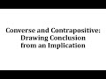 Understanding Implications, Converses, and Contrapositives
