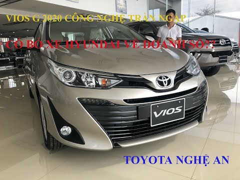 Toyota Vios G 2020 STĐ tại Nghệ An giao ngay đủ màu, khuyến mại hấp dẫn, trả góp nhanh chóng