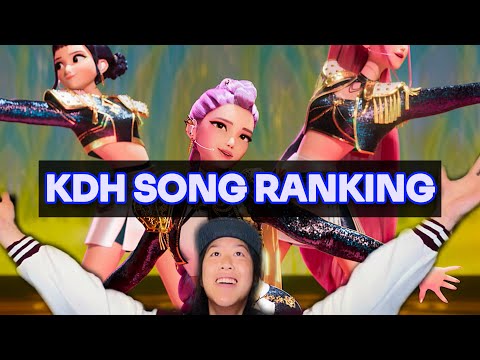 BumpyBear Ranks KPop Demon Hunter Songs!