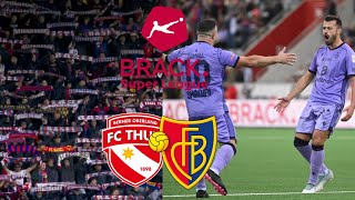 FC Thun vs. FC Basel Stadionvlog🥳 DER FCB VERPASST DEM FC THUN DIE ERSTE SAISONNIEDERLAGE🔴🔵😍