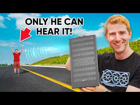 Only 1 Person in the World Can Hear this Speaker