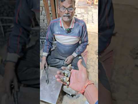 पीतल के टुकड़े से लड्डू गोपाल बना दिया 🙏🥰 #shorts #skills #ladugopal