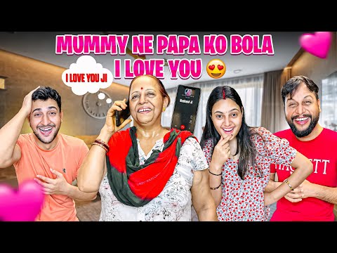 Mummy Ne Papa Ko Pehli Bar Bola I LOVE YOU😍 Papa Ka Epic Reaction😂 | Vinay Thakur Vlogs