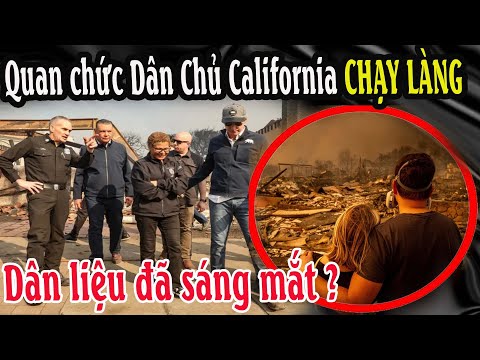 Quan chức Dân Chủ California CHẠY LÀNG – Dân liệu đã sáng mắt ?