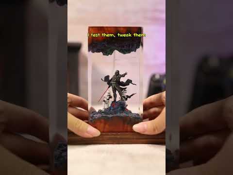 Someone said I sell “cheap knockoffs.” #handmadebusiness #resinart #starwars #starwarsfanart