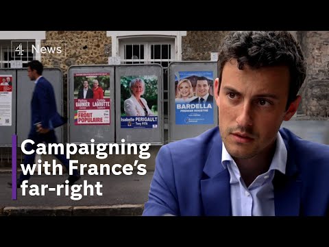 France election: on the campaign trail with far-right National Rally
