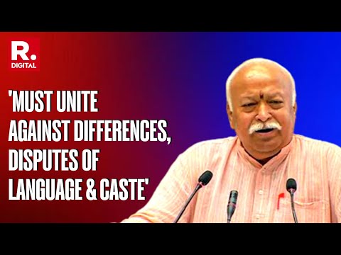 RSS Chief Mohan Bhagwat Calls For Hindu Unity