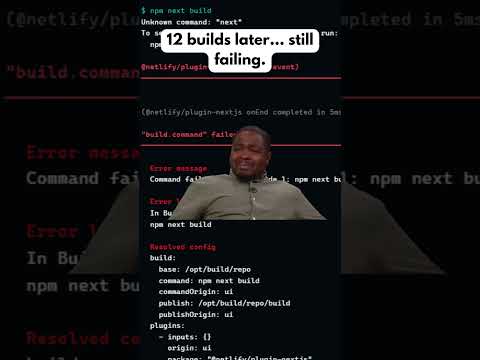 When Your Build Fails… Again… and Again… and Again