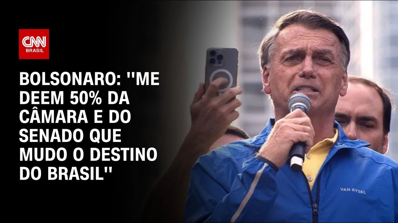Bolsonaro diz em ato na avenida Paulista que não precisa retornar ao Planalto para liderar|AGORA CNN