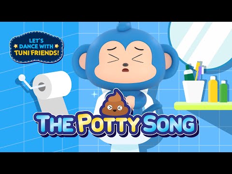 [트니프렌즈 영어율동] 응가송 l The Potty Song l 영어동요 l 영어율동