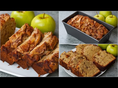 Apple Cinnamon Loaf Bread Recipe | Delicious, Better Than Any Bakery | Homemade Apple Cinnamon Bread