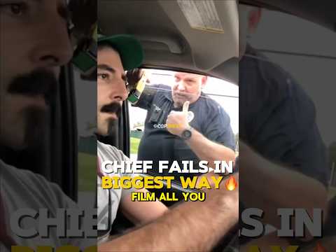 Police chief escalates a routine traffic stop into his biggest career mistake 🔥