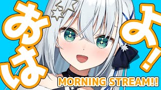 【#朝活】おーはよー！掃除してたら寝るタイミングを失った魔法使いの末路【#個人勢vtuber/しゃいる】