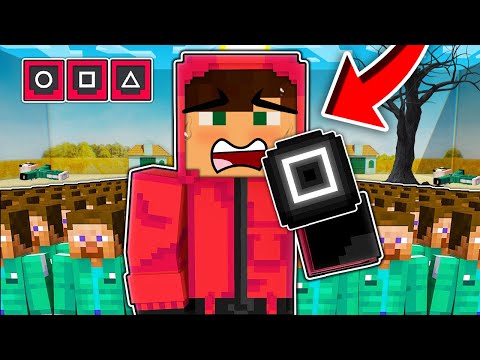 ZOSTAJE OCHRONIARZEM SQUID GAME I PILNUJE GRACZY W MINECRAFT?! GPLAY & LAKI