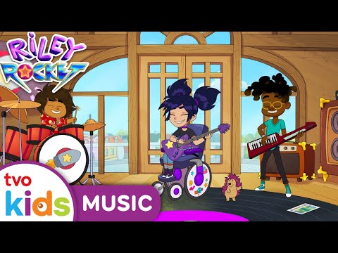 RILEY ROCKET - Megablast Dance 🪩🎶 Music Video | TVOkids